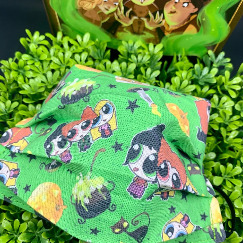 Hocus pocus /power puff girls face mask